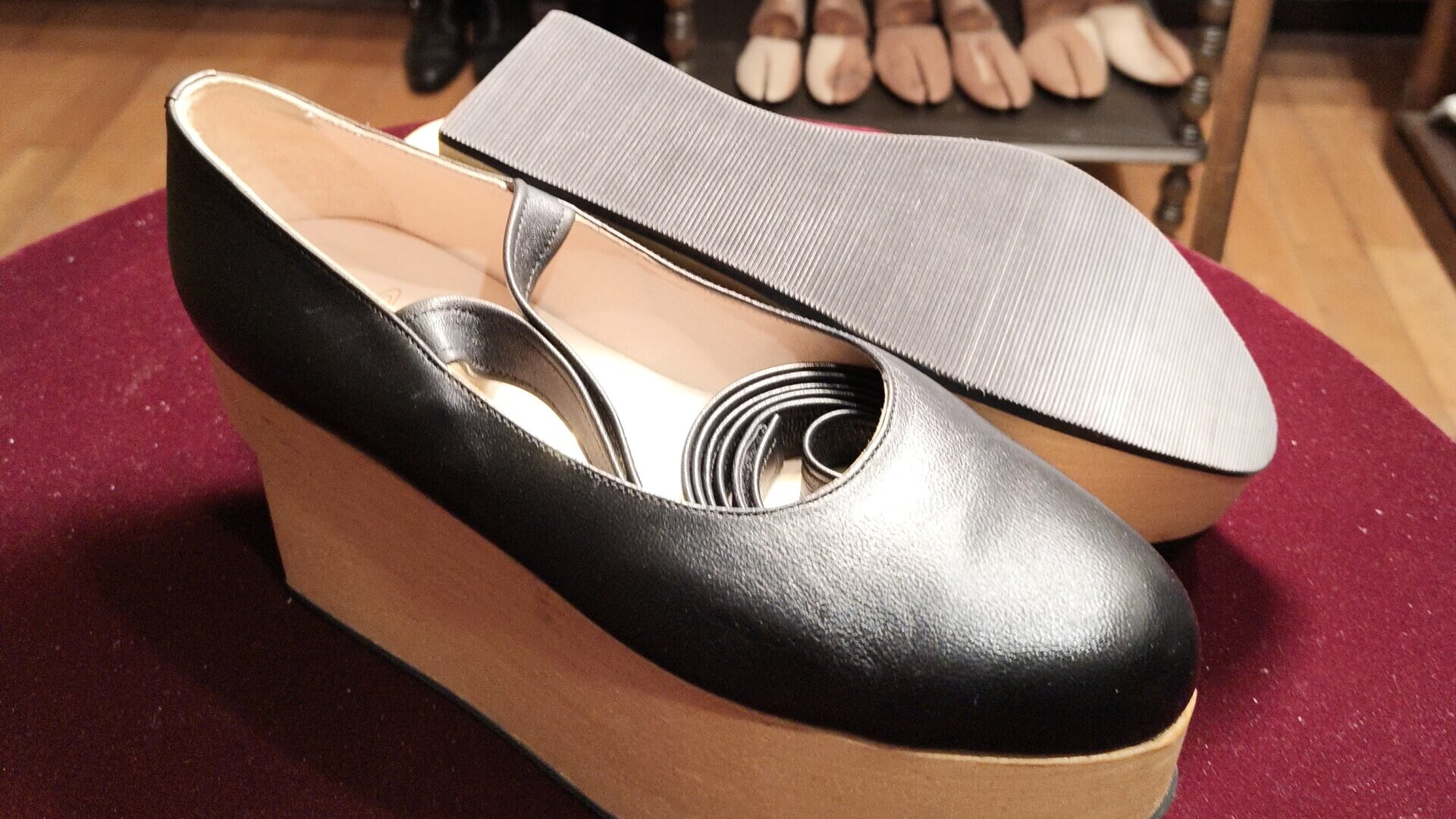 ヴィヴィアンウエストウッド ロッキンホース オールソール後 全体バランス