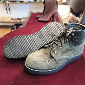 レッドウィング8874のオールソール修理後。Dr.Sole Cushioning装着の仕上がり（横浜・郵送対応）