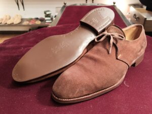 トレーディングポスト 靴修理 横浜｜オールソール修理後の全体（TRADING POST Resole アフター）