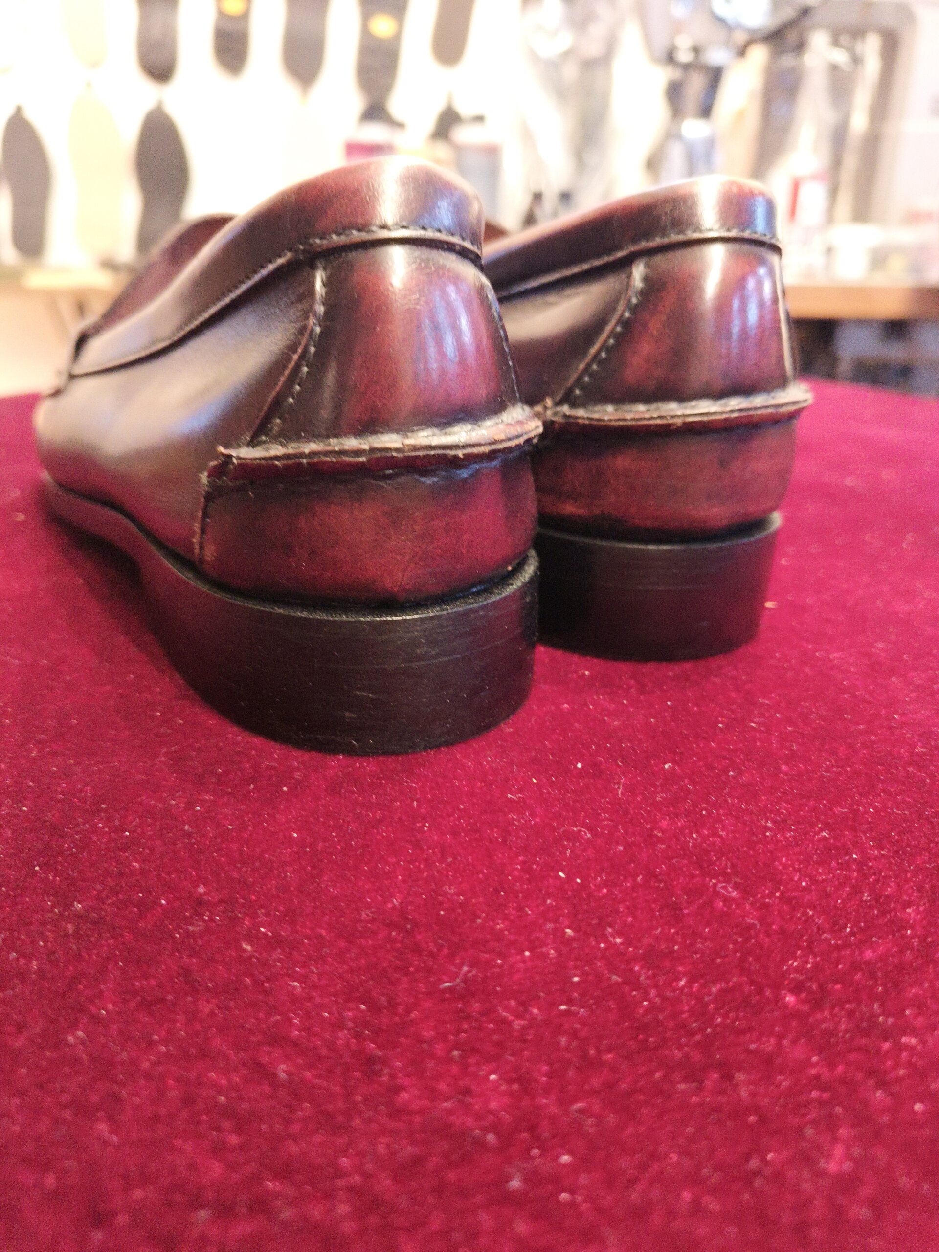 COLE HAAN(コール ハーン)のレザーソールオールソール修理後、全体とソールの仕上がり|横浜の靴修理事例